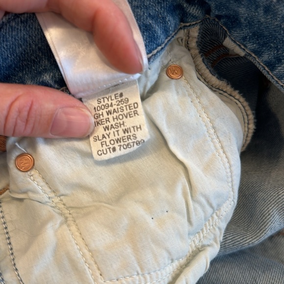 NWT Mother High Waisted Hiker Hover - Picture 7 of 8